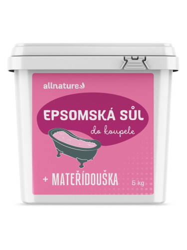Allnature Epsom salt Motherwort сол за баня 5000 гр.