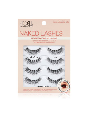 Ardell Naked Lashes Multipack изкуствени мигли големи опаковки тип 424