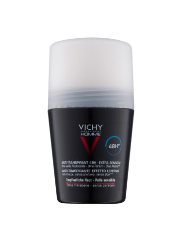 Vichy Homme Deodorant рол- он против изпотяване без парфюм 48h 50 мл.