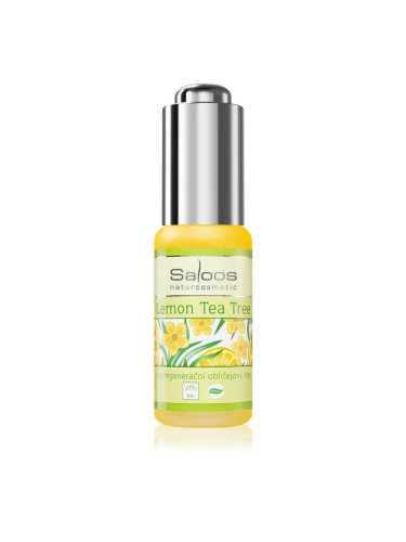Saloos Bio Skin Oils Lemon Tea Tree регенериращо олио за мазна и проблемна кожа 20 мл.