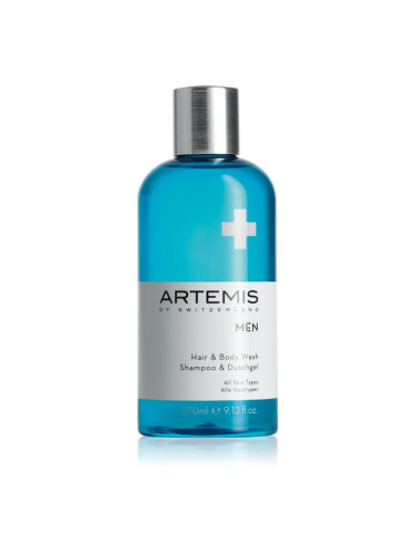 ARTEMIS MEN Hair & Body шампоан и душ гел 2 в 1 250 мл.
