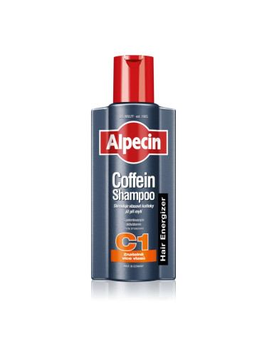 Alpecin Hair Energizer Coffein Shampoo C1 шампоан с кофеин за мъже стимулиращ растежа на косата 375 мл.