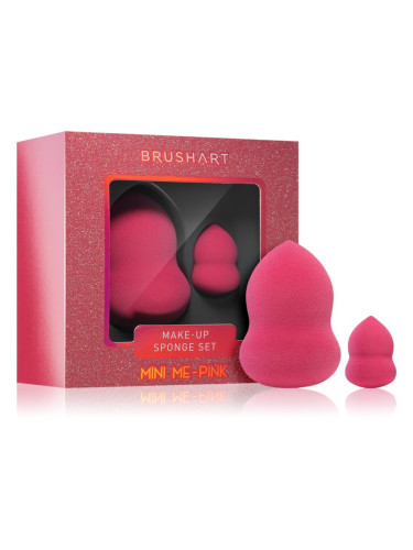 BrushArt Make-up Sponge Set Mini me - Pink гъба за фон дьо тен MINI ME - PINK