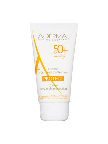 A-Derma Protect защитен крем за нормална към суха кожа SPF 50+ 40 мл.