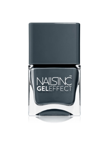 Nails Inc. Gel Effect лак за нокти с гел ефект цвят Gloucester Crescent 14 мл.