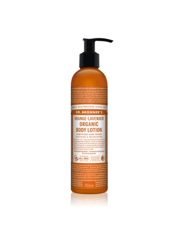 Dr. Bronner’s Orange & Levender подхранващ хидратиращ лосион за тяло 240 мл.