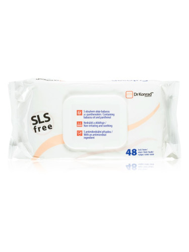 Dr Konrad Cutosan® почистващи кърпички за тяло и лице 48 бр.