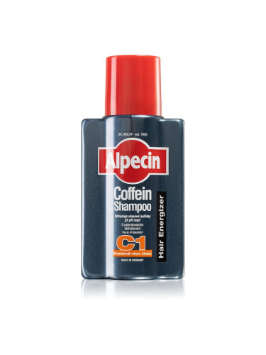 Alpecin Hair Energizer Coffein Shampoo C1 шампоан с кофеин за мъже стимулиращ растежа на косата 75 мл.