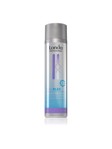 Londa Professional Toneplex лилав шампоан за блонд коса и коса с кичури 250 мл.