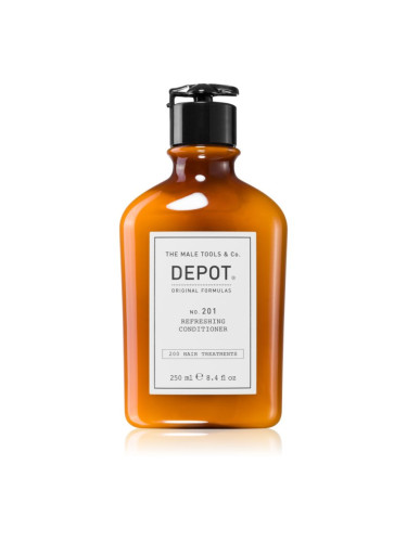 Depot 200 HAIR TREATMENTS NO. 201 REFRESHING CONDITIONER хидратиращ балсам за блясък и мекота на косата 250 мл.