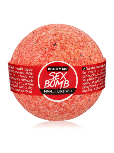 Beauty Jar Sex Bomb Mmm...I Like You пенлива топка за вана 150 гр.