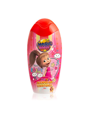 Masha & The Bear Magic Bath Shampoo and Conditioner шампоан и балсам 2 в1 за деца 200 мл.