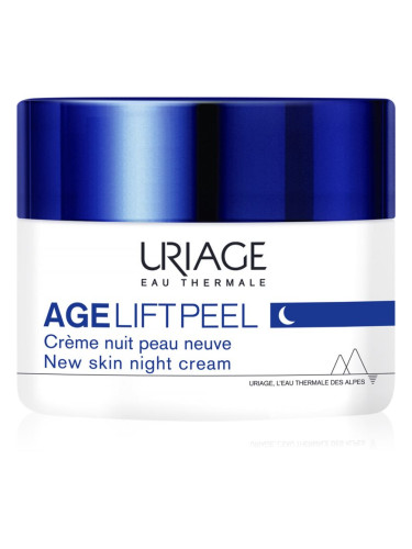 Uriage Age Protect New Skin Night Cream нощен крем против бръчки s AHA 50 мл.