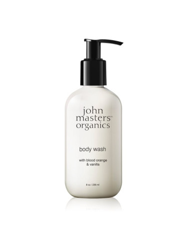 John Masters Organics Blood Orange & Vanilla Body Wash овлажняващ душ гел 236 мл.