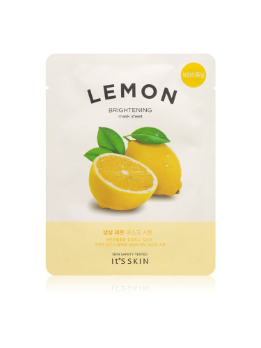 It´s Skin The Fresh Mask Lemon озаряваща платнена маска 18 гр.