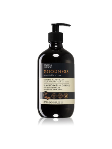 Baylis & Harding Goodness Lemongrass & Ginger натурален течен сапун за ръце 500 мл.