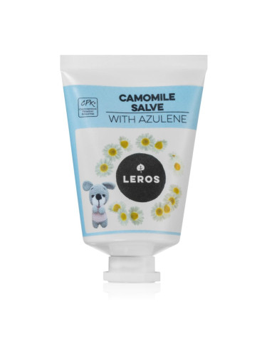 Leros Camomile salve with azulene мехлем за чувствителна и суха кожа 30 мл.