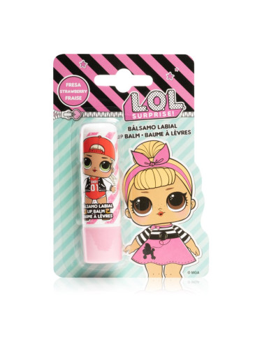 L.O.L. Surprise Lip Balm Strawberry балсам за устни с аромат на ягода 4 гр.