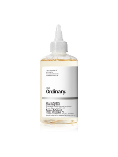 The Ordinary Glycolic Acid 7% Exfoliating Toner ексфолиращ почистващ тоник 240 мл.