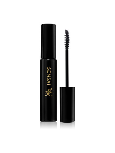 Sensai 38°C Mascara спирала за естествен вид цвят Black 6 мл.