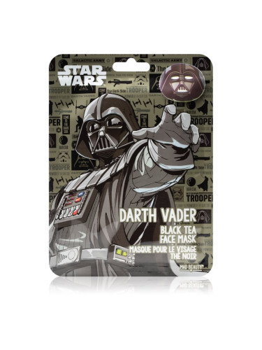 Mad Beauty Star Wars Darth Vader платнена маска с екстракт от чаено дърво 25 мл.