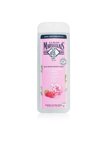 Le Petit Marseillais Raspberry BIO & Peony крем душ гел 400 мл.