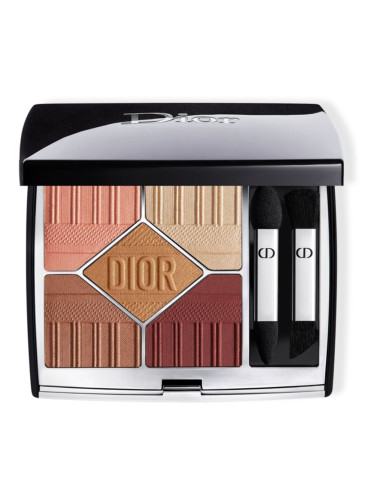 DIOR Diorshow 5 Couleurs Couture Dioriviera Limited Edition палитра сенки за очи цвят 479 Bayadère 7,4 гр.