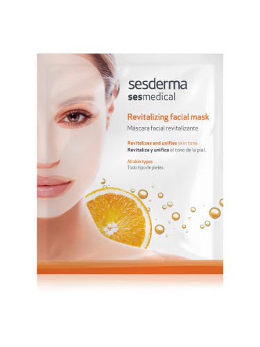 Sesderma Sesmedical Revitalizing Facial Mask ревитализираща маска  за всички типове кожа на лицето 25 мл.