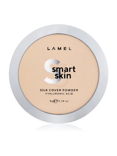 LAMEL Smart Skin компактна пудра цвят 401 Porcelain 8 гр.