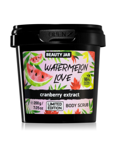 Beauty Jar Watermelon Love омекотяващ скраб за тяло 200 гр.