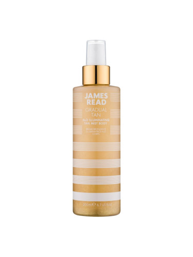 James Read Gradual Tan H2O Illuminating автобронзираща мъгла за тяло 200 мл.