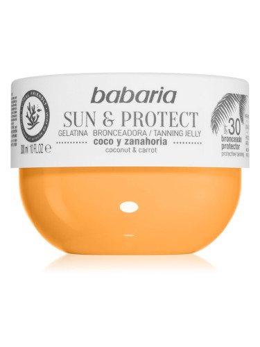 Babaria Tanning Jelly Sun & Protect защитен гел SPF 30 300 мл.