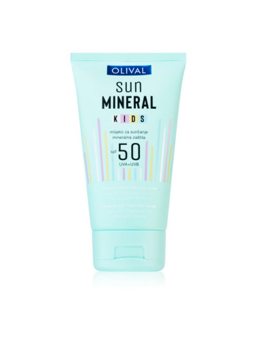 Olival Sun Mineral Kids крем за тен SPF 50 за деца  150 мл.