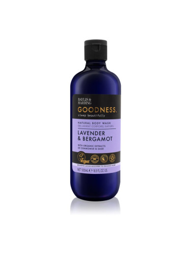 Baylis & Harding Goodness Sleep Beautifully анти- стрес душ гел за спокоен сън Lavender & Bergamot 500 мл.