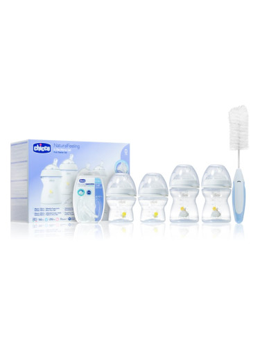 Chicco Natural Feeling First Starter Set подаръчен комплект за бебета 0 m+