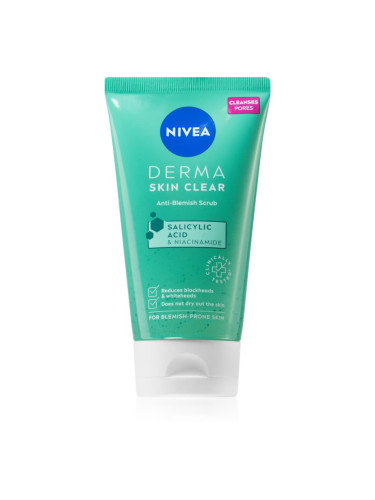 Nivea Derma Skin Clear почистващ пилинг за лице 150 мл.