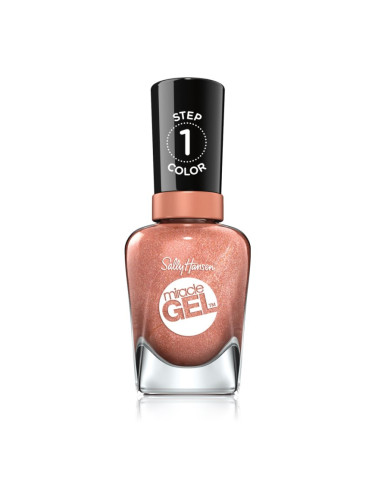 Sally Hansen Miracle Gel™ гел лак за нокти без използване на UV/LED лампа цвят 660 Terra-Coppa 14,7 мл.