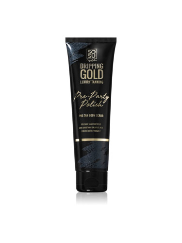Dripping Gold Pre-Party Polish почистващ пилинг за тяло 150 мл.