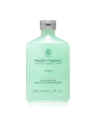 Truefitt & Hill Skin Control Invigorating Bath & Shower Scrub пилинг за лице и тяло за мъже 365 мл.