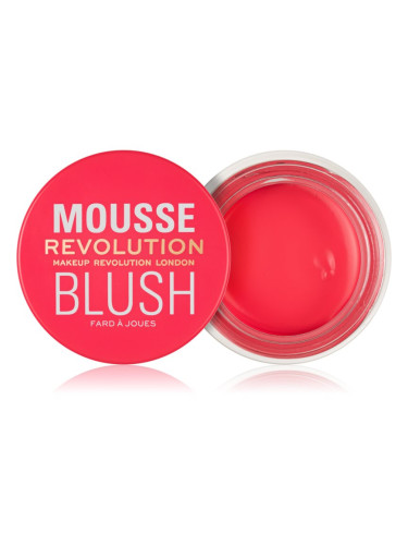 Makeup Revolution Mousse руж цвят Grapefruit Coral 6 гр.