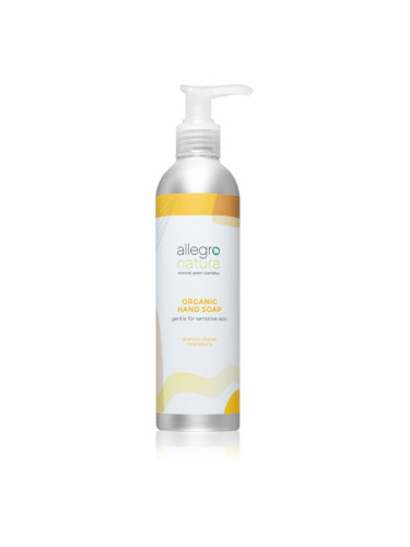 Allegro Natura Organic течен сапун за ръце Arancio Dolce, Mandorla 250 мл.