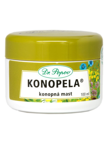 Dr. Popov Herbal ointments Konopela мехлем от коноп за суха кожа 100 мл.