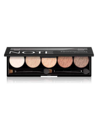 Note Cosmetique Professional Eye Shadow палитра сенки за очи #104 10 гр.