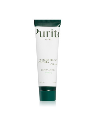 Purito Wonder Releaf Centella Cream възстановяващ крем за подхранване на кожата на лицето с успокояващ ефект 50 мл.