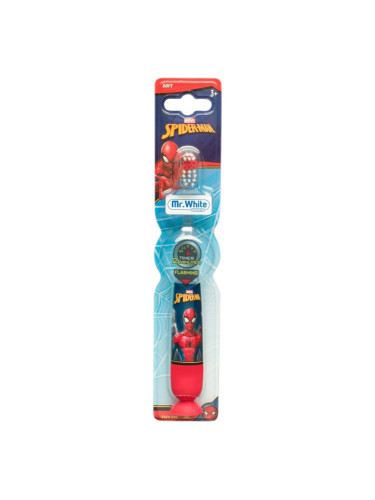 Marvel Spiderman Flashing Toothbrush четка за зъби софт за деца 3+ 1 бр.