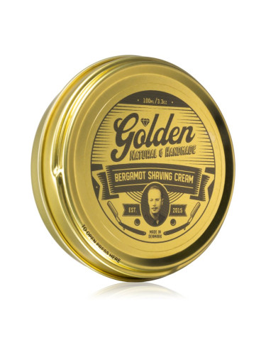 Golden Beards Bergamot Shaving Cream крем за бръснене за мъже 100 мл.
