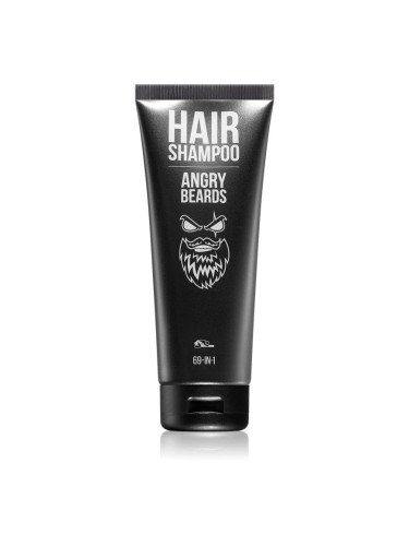 Angry Beards Jack Saloon Shampoo почистващ шампоан За коса 250 мл.