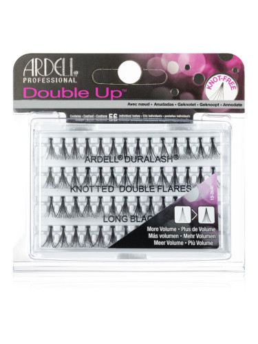 Ardell Double Up изкуствени мигли в сноп с възел размер Medium Black