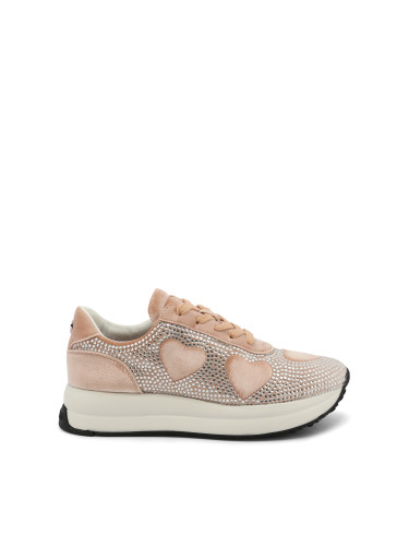 Love Moschino маратонки, в розово