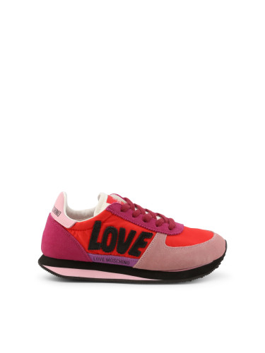 Love Moschino маратонки, в червено